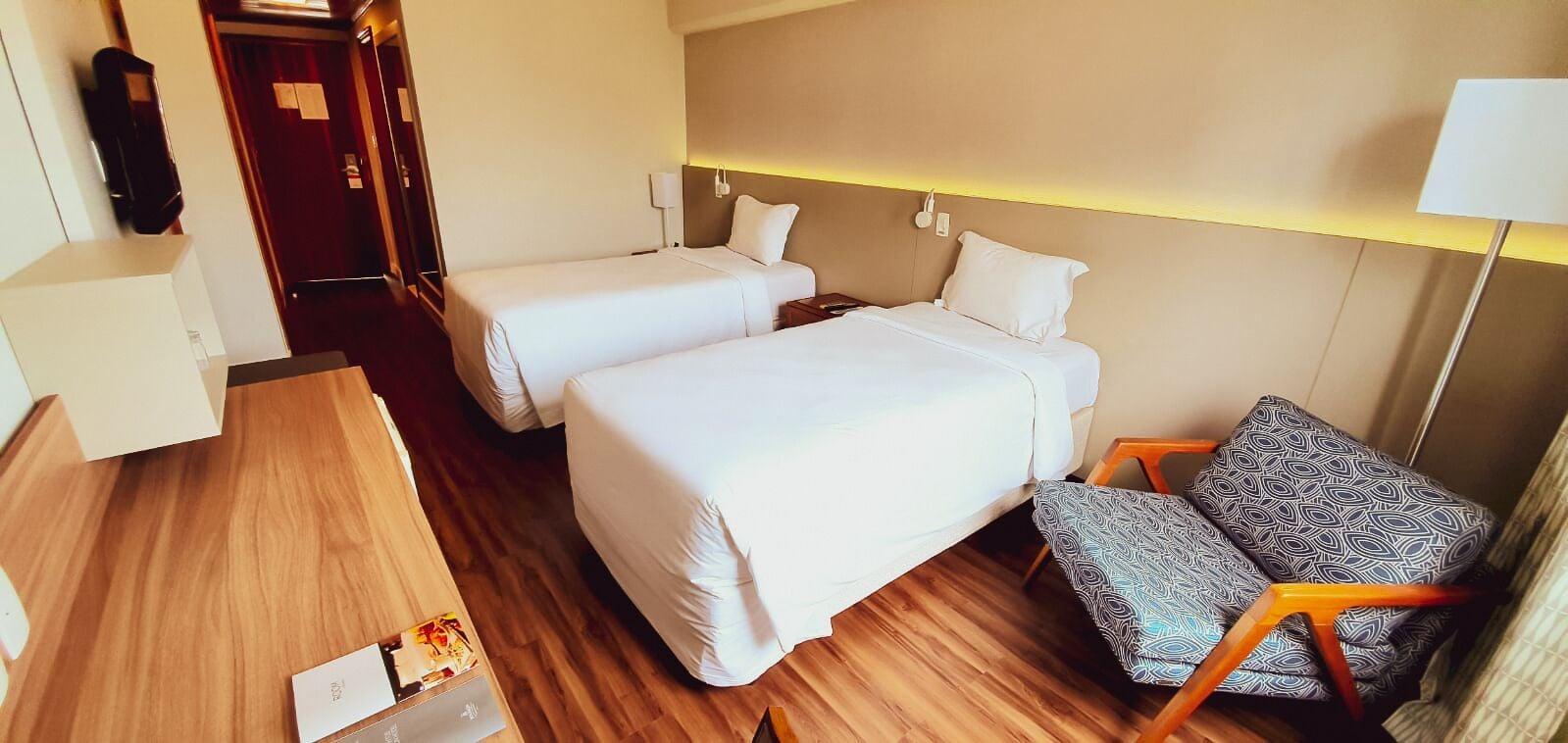 Bourbon Convention Hotel Santos Bagian luar foto