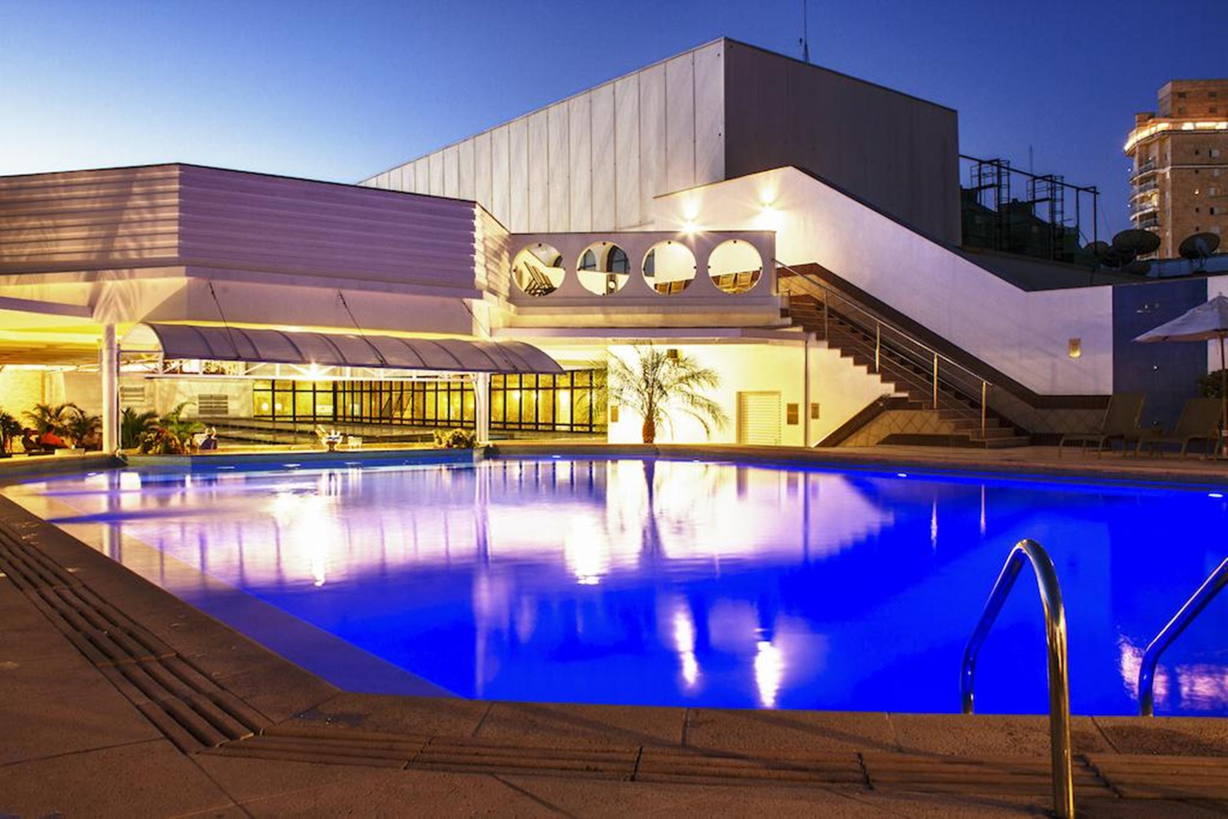 Bourbon Convention Hotel Santos Bagian luar foto