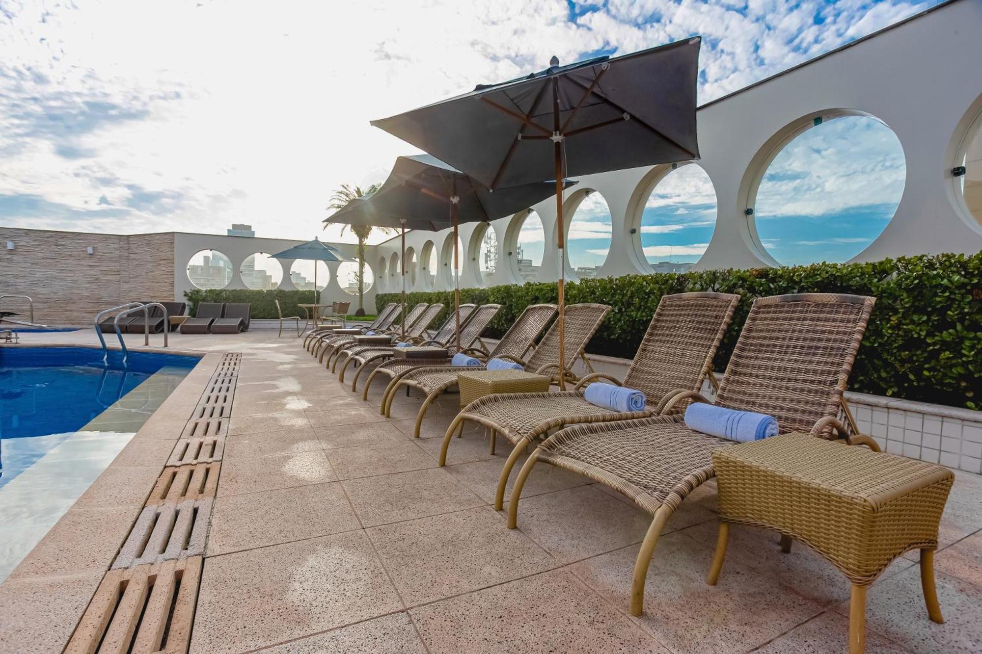 Bourbon Convention Hotel Santos Bagian luar foto