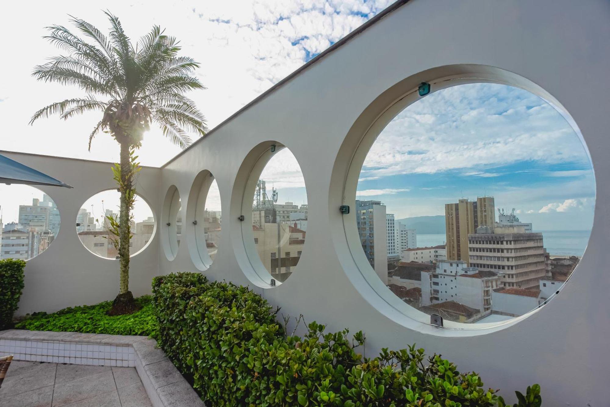 Bourbon Convention Hotel Santos Bagian luar foto