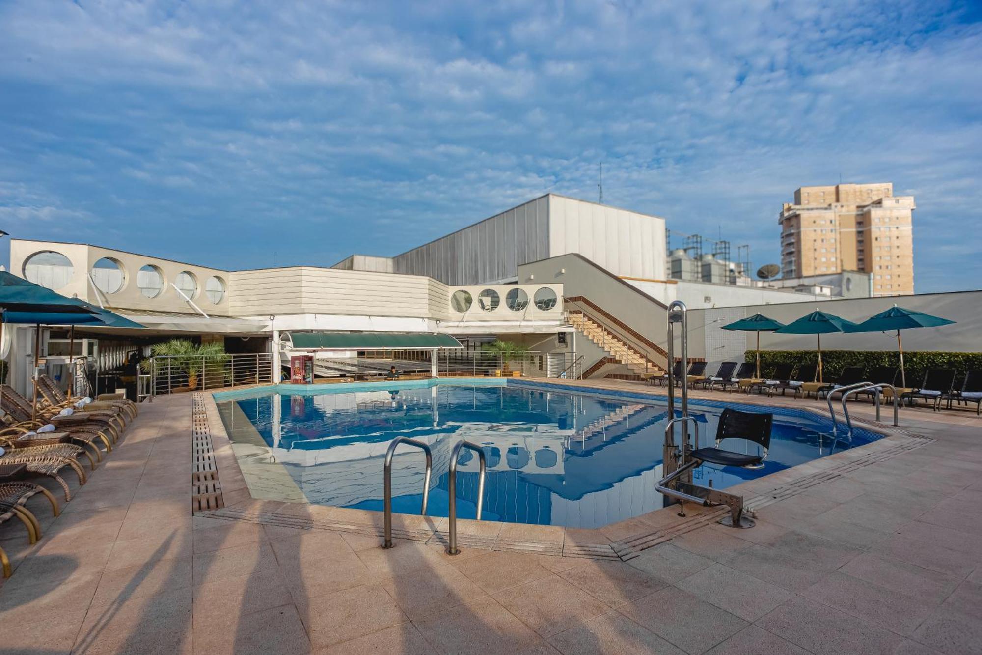 Bourbon Convention Hotel Santos Bagian luar foto